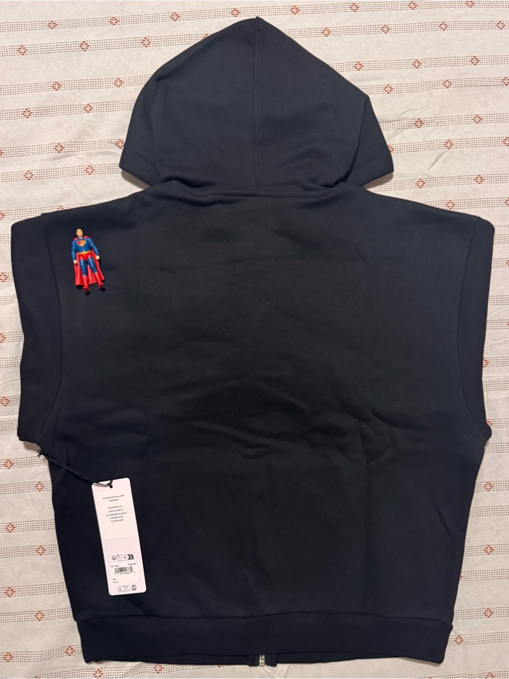 Alo Women’s Black Full-Zip Hoodie - Picture 4 of 5